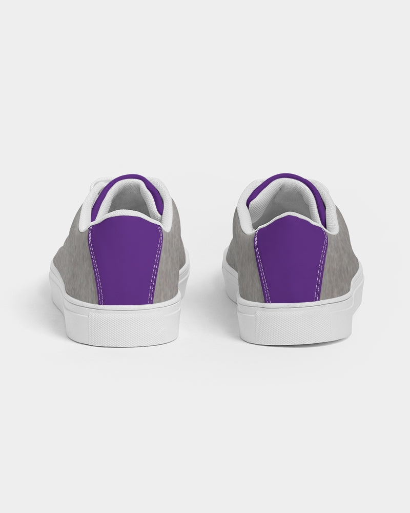 Purple cool grey BY MARVIN JEANS Men's Faux-Leather Sneaker