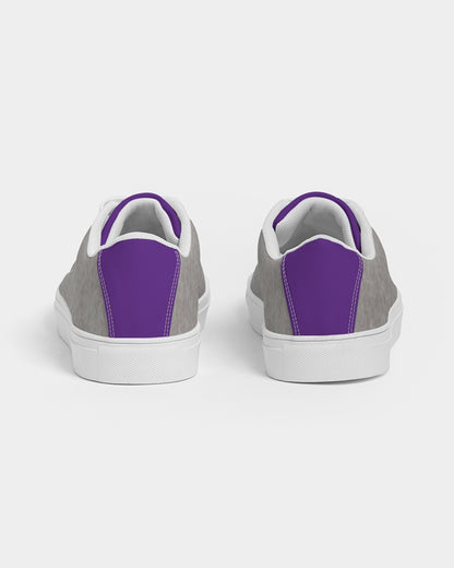 Purple cool grey BY MARVIN JEANS Men's Faux-Leather Sneaker