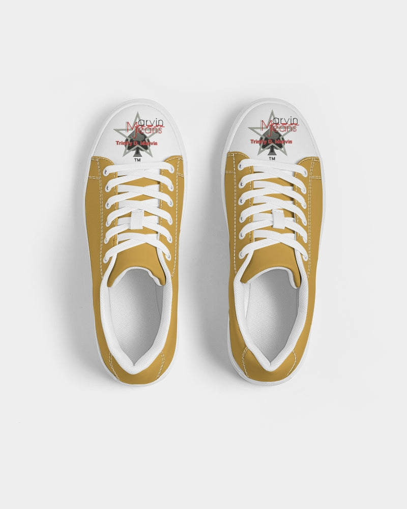 Gold by Marvin Jeans and Trinity D Marvin Men's Faux-Leather Sneaker