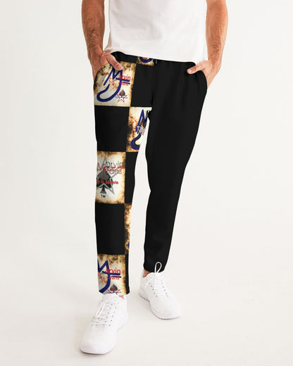 Bold gold logo's by Marvin Jeans and Trinity D Marvin Men's Joggers
