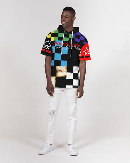 Combo mix by Marvin Jeans and Trinity D Marvin Men's Premium Heavyweight Short Sleeve Hoodie