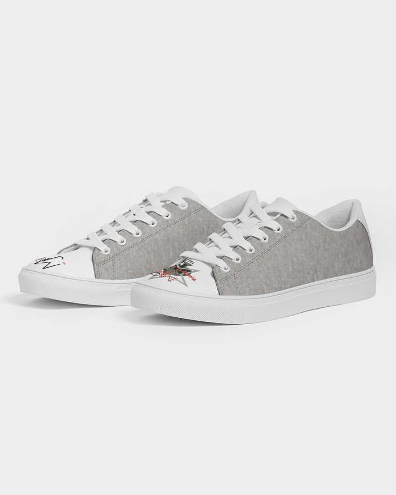 Cool grey Men's Faux-Leather Sneaker