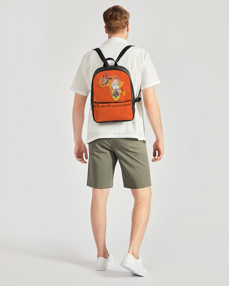 Another one mother land Classic Faux Leather Backpack