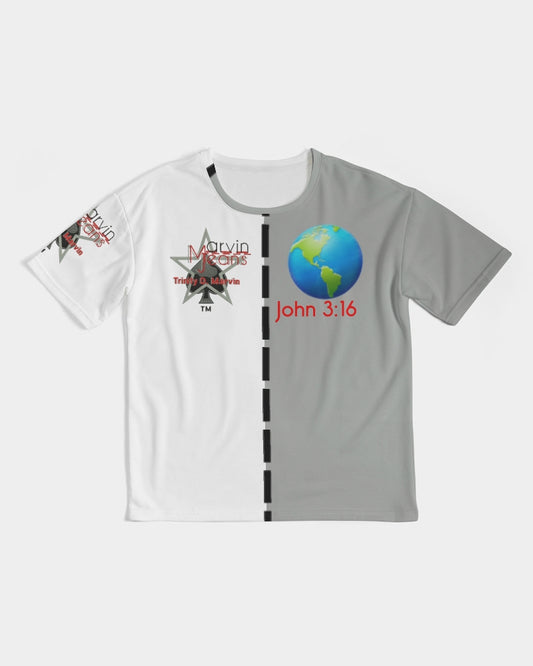 John 3:16 BY MARVIN JEANS Men's Premium Heavyweight Tee