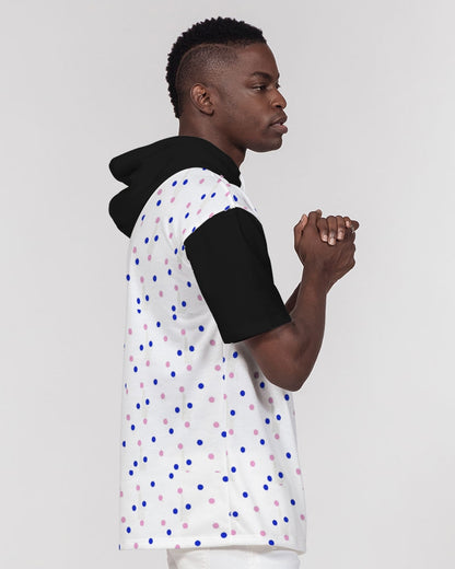 Dots 2.0 by Marvin Jeans and Trinity D Marvin Men's Premium Heavyweight Short Sleeve Hoodie