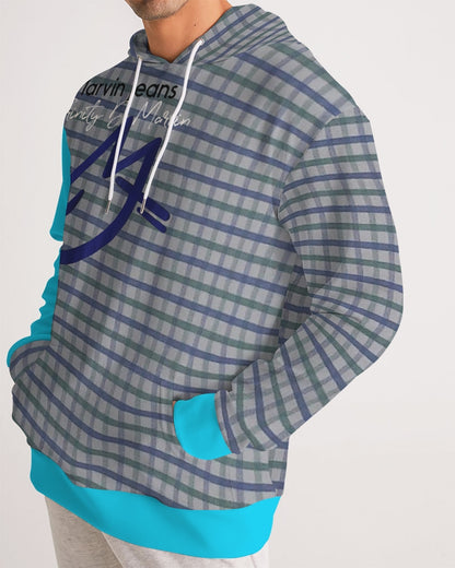 Grid mix by Trinity D. Marvin and Marvin Jeans Men's Hoodie