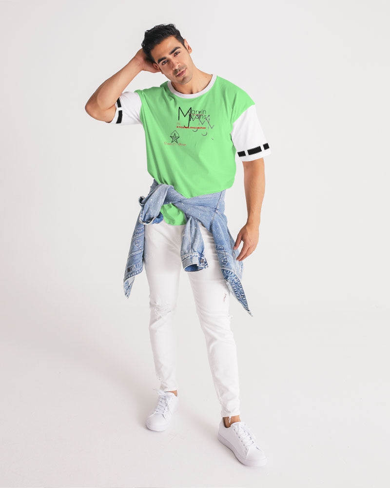 Mint by Marvin Jeans and Trinity D Marvin Men's Premium Heavyweight Tee