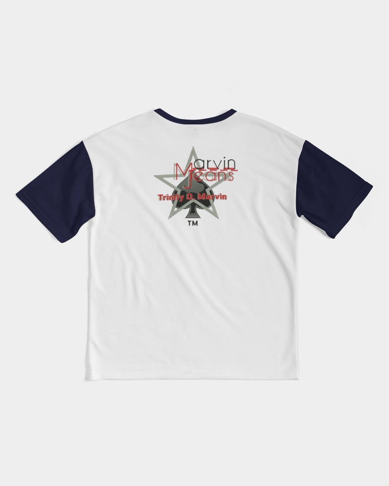 Fashion Icon by Marvin Jeans and Trinity D Marvin Men's Premium Heavyweight Tee