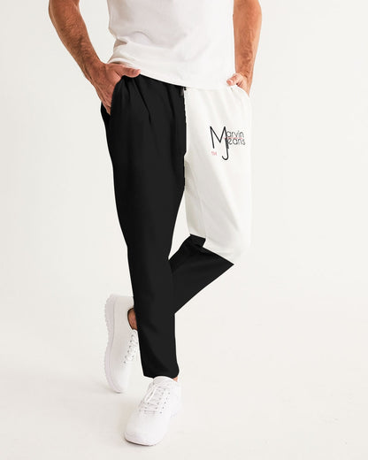 Black and white by Trinity D.  Marvin Men's Joggers