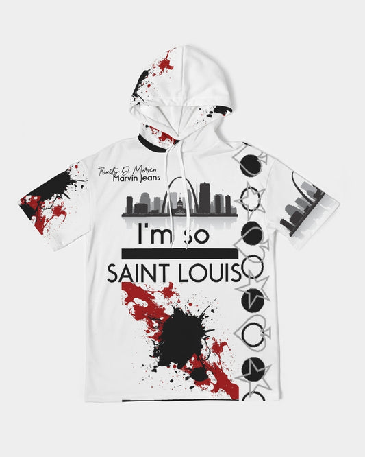 I'm so Saint Louis Men's Premium Heavyweight Short Sleeve Hoodie