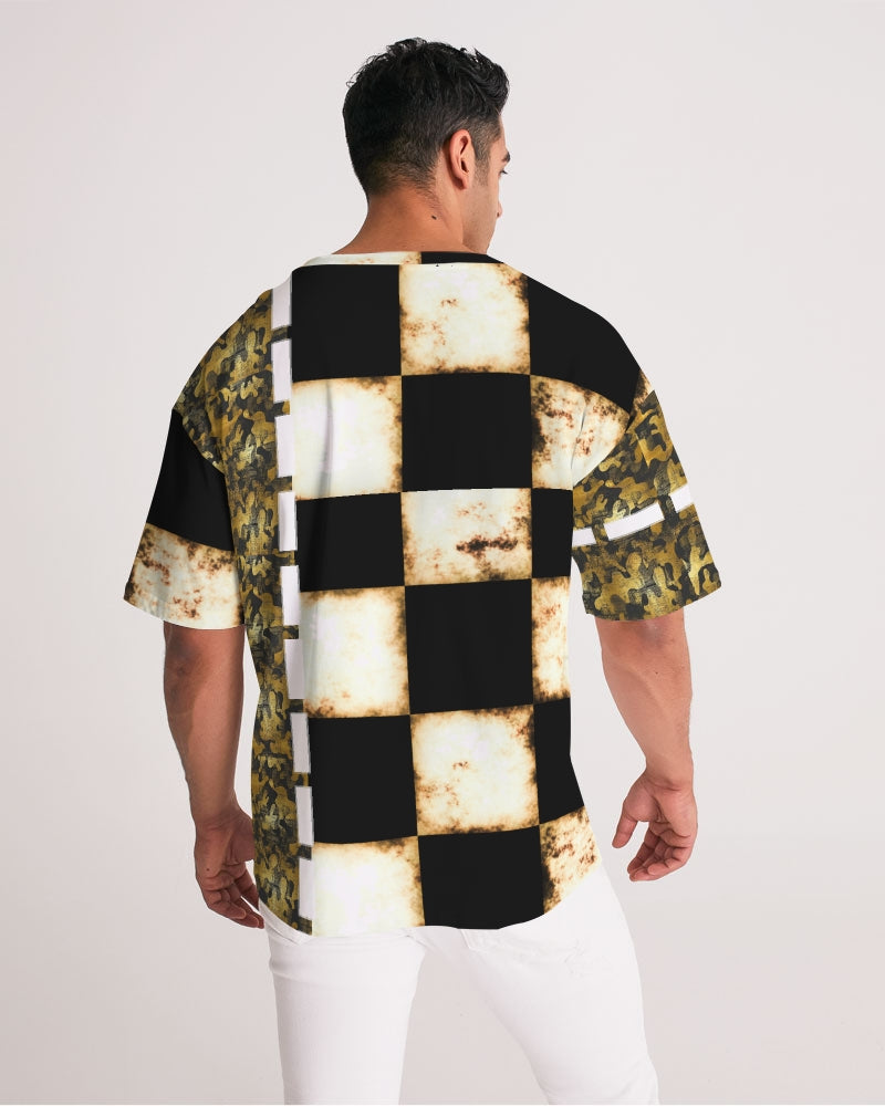 Bold gold red mix by Marvin Jeans and Trinity D Marvin Men's Premium Heavyweight Tee