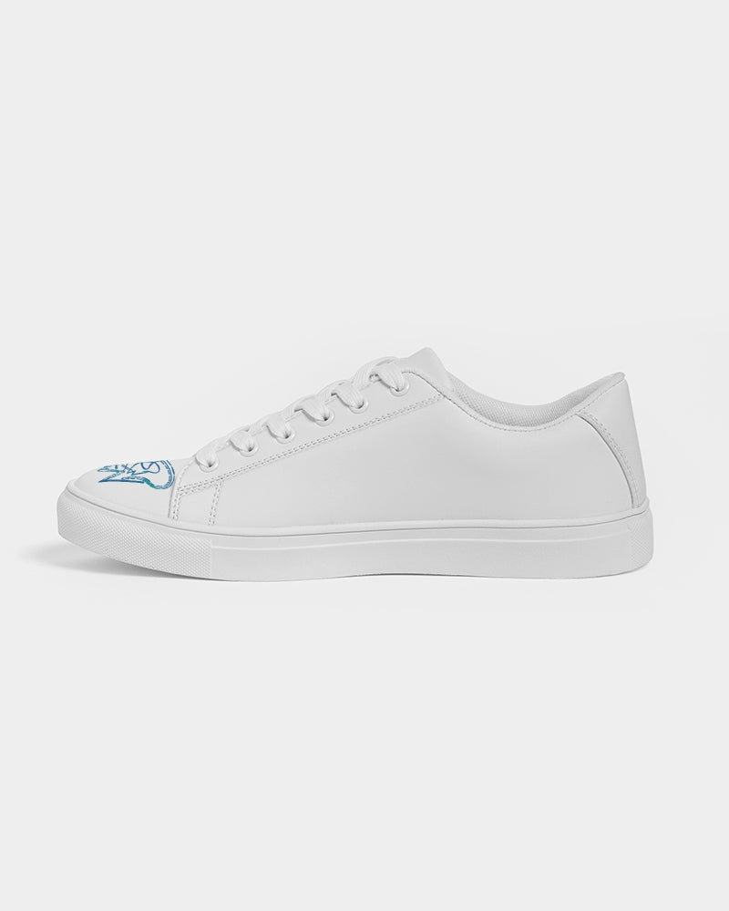 All white logo tip by Marvin Jeans and Trinity D Marvin Men's Faux-Leather Sneaker