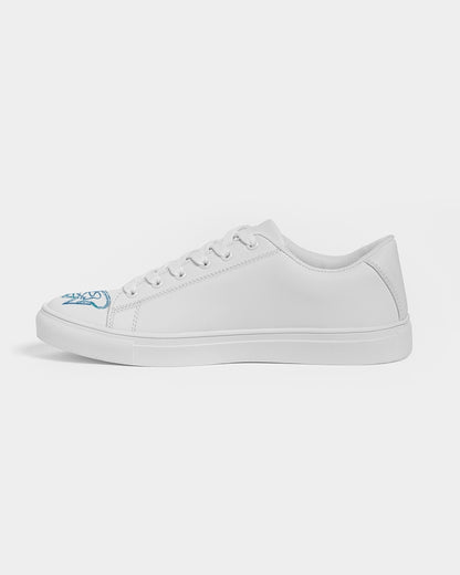 All white logo tip by Marvin Jeans and Trinity D Marvin Men's Faux-Leather Sneaker