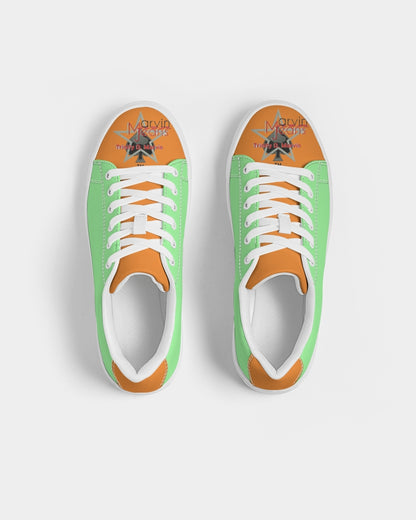 Mint orange by Marvin Jeans and Trinity D Marvin Men's Faux-Leather Sneaker
