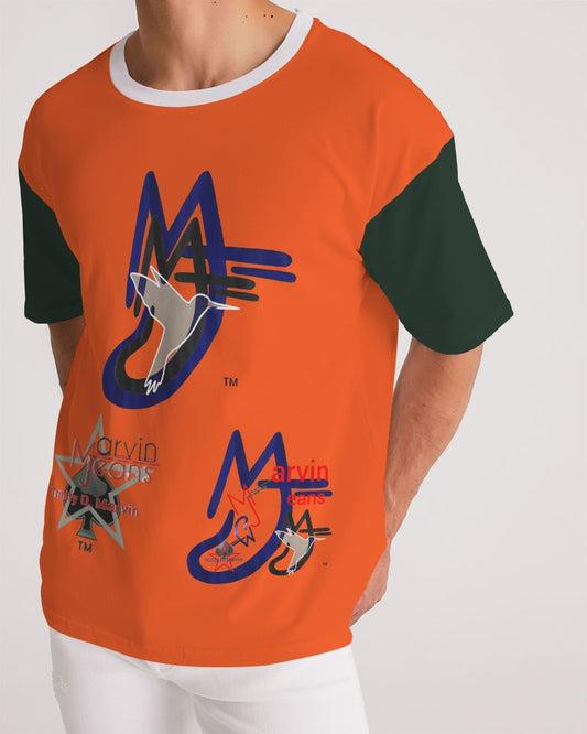 Miami logo crazy by Marvin Jeans and Trinity D Marvin Men's Premium Heavyweight Tee