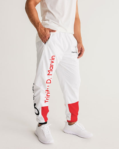Red and white by Marvin Jeans Men's Track Pants