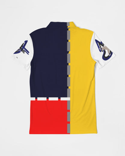 K'Kay by Marvin Jeans and Trinity D Marvin Men's Slim Fit Short Sleeve Polo