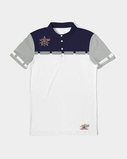 OG by Marvin Jeans and Trinity D Marvin Men's Slim Fit Short Sleeve Polo