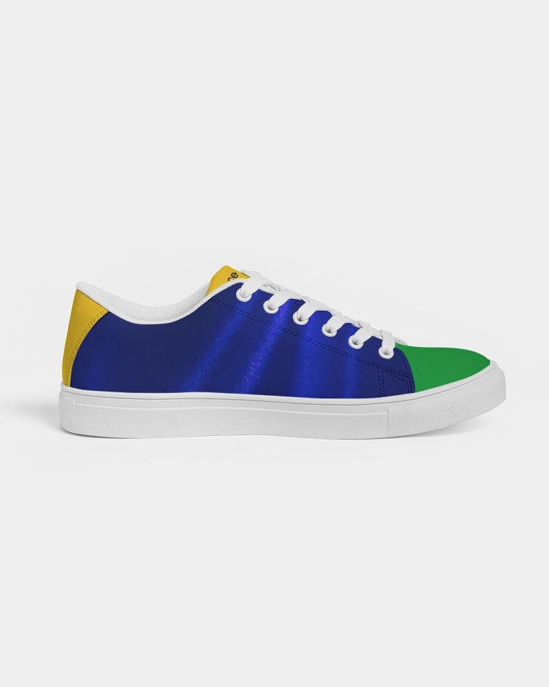 GREATER Men's Faux-Leather Sneaker