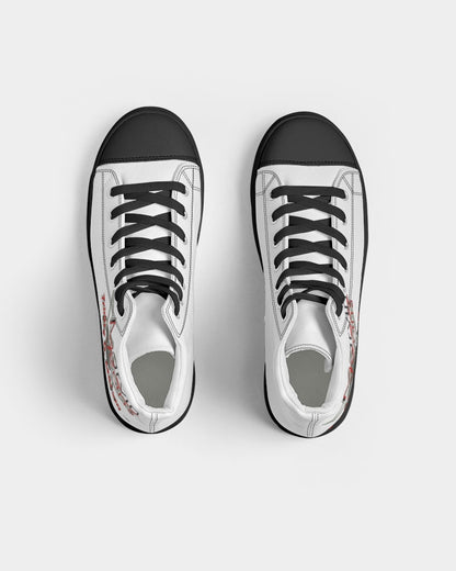 Black and white by Marvin Jeans and Trinity D Marvin Men's Hightop Canvas Shoe - Black