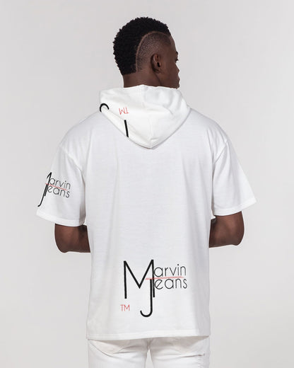 Logo's upgrade by Marvin Jeans and Trinity D Marvin Men's Premium Heavyweight Short Sleeve Hoodie
