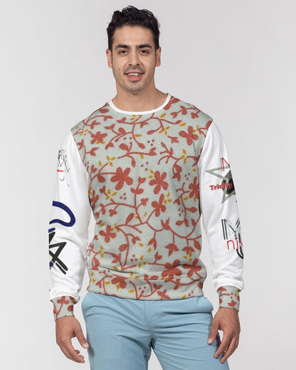 Wildwood, logo's by Marvin Jeans and Trinity D Marvin Men's Classic French Terry Crewneck Pullover