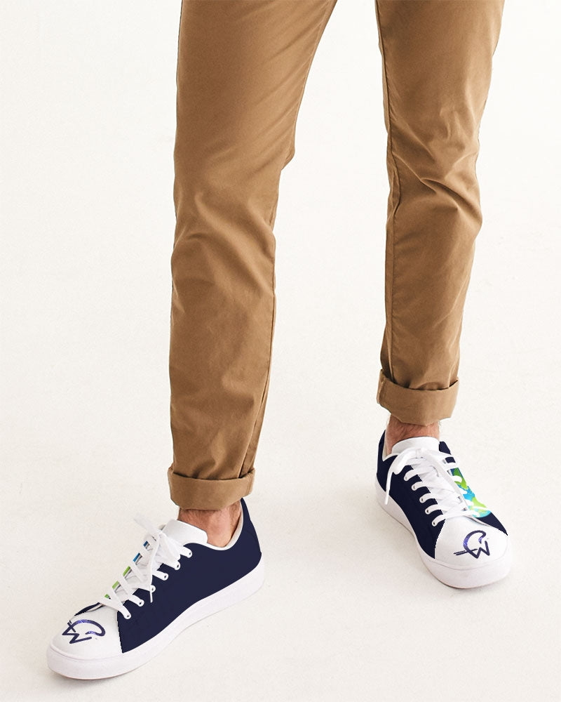 Strong truth 101 (John3:16) by Marvin Jeans and Trinity D Marvin Men's Faux-Leather Sneaker