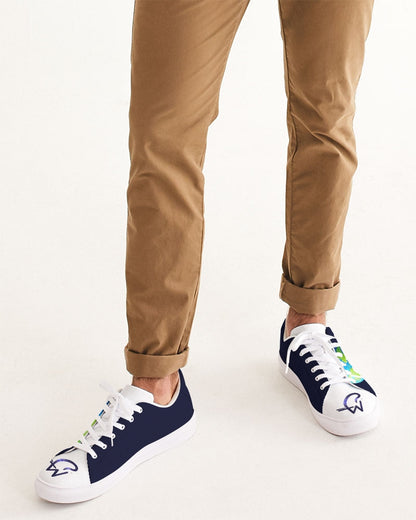 Strong truth 101 (John3:16) by Marvin Jeans and Trinity D Marvin Men's Faux-Leather Sneaker