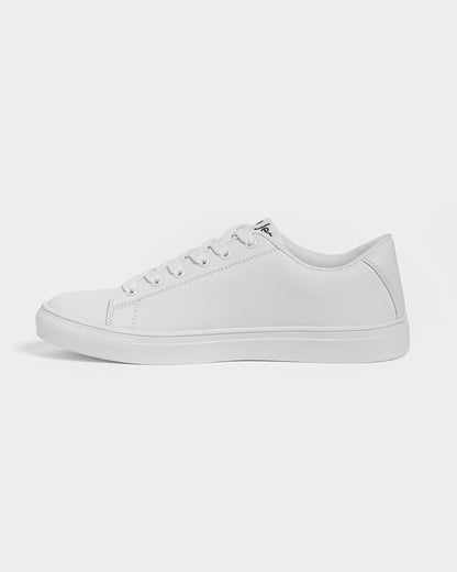 All White New-Legacy Men's Faux-Leather Sneaker