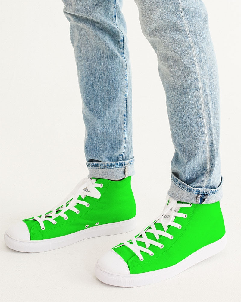 Retro Men's Hightop Canvas Shoe