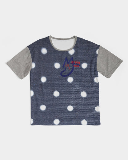 Dots cool grey sleeves  Men's Premium Heavyweight Tee