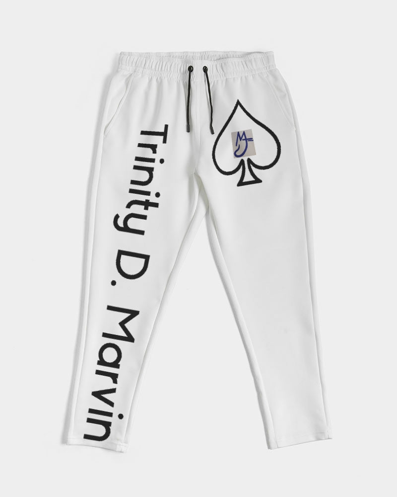 All white Legacy BY MARVIN JEANS Men's Joggers