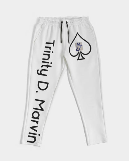All white Legacy BY MARVIN JEANS Men's Joggers