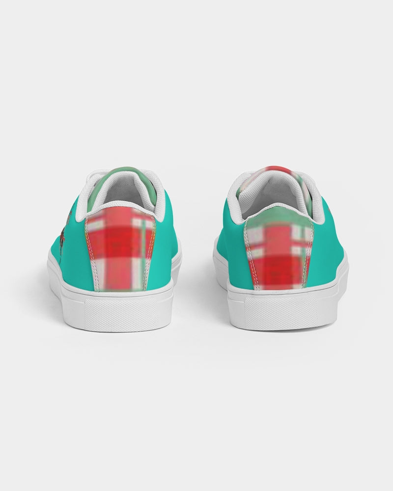 Color grid dark mint by Marvin Jeans and Trinity D Marvin Men's Faux-Leather Sneaker