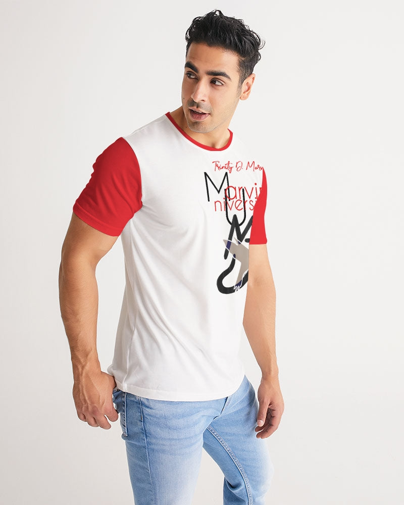 Marvin University red by Marvin Jeans and Trinity D Marvin Men's Tee