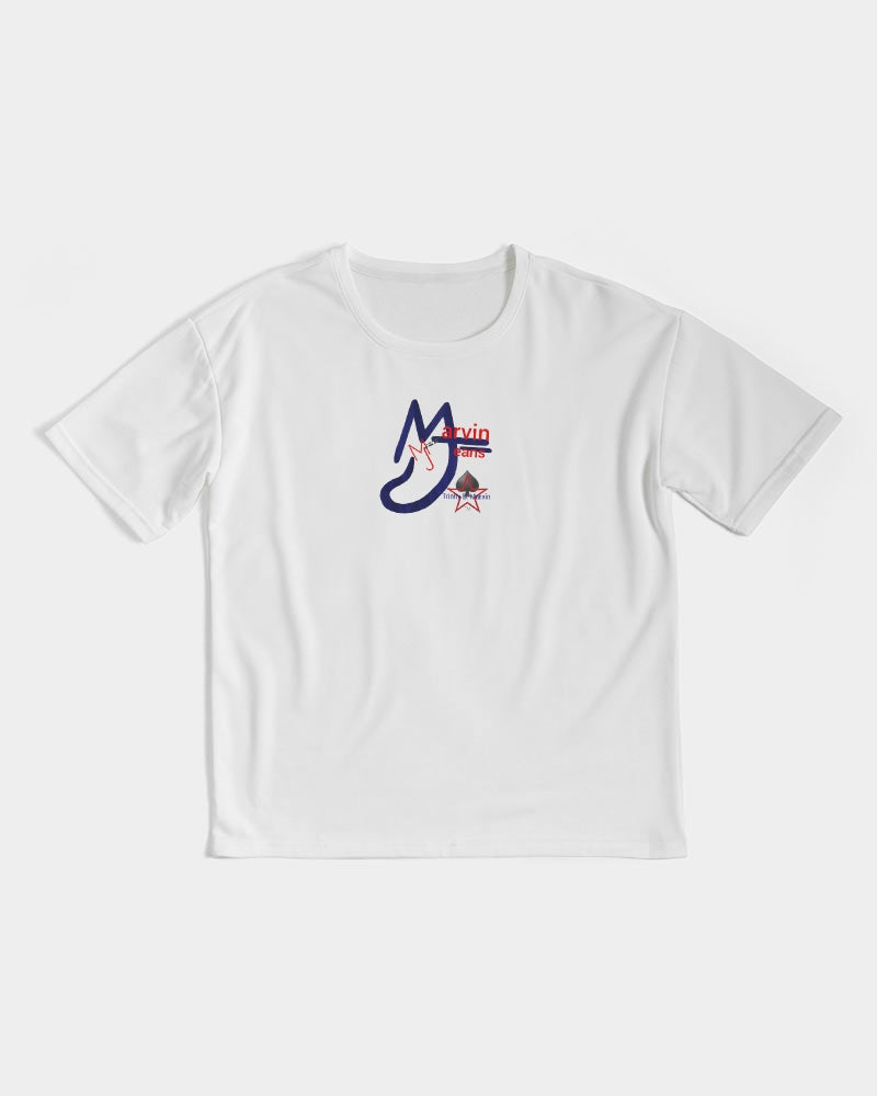 All white 3.1 by Marvin Jeans and Trinity D Marvin Men's Premium Heavyweight Tee