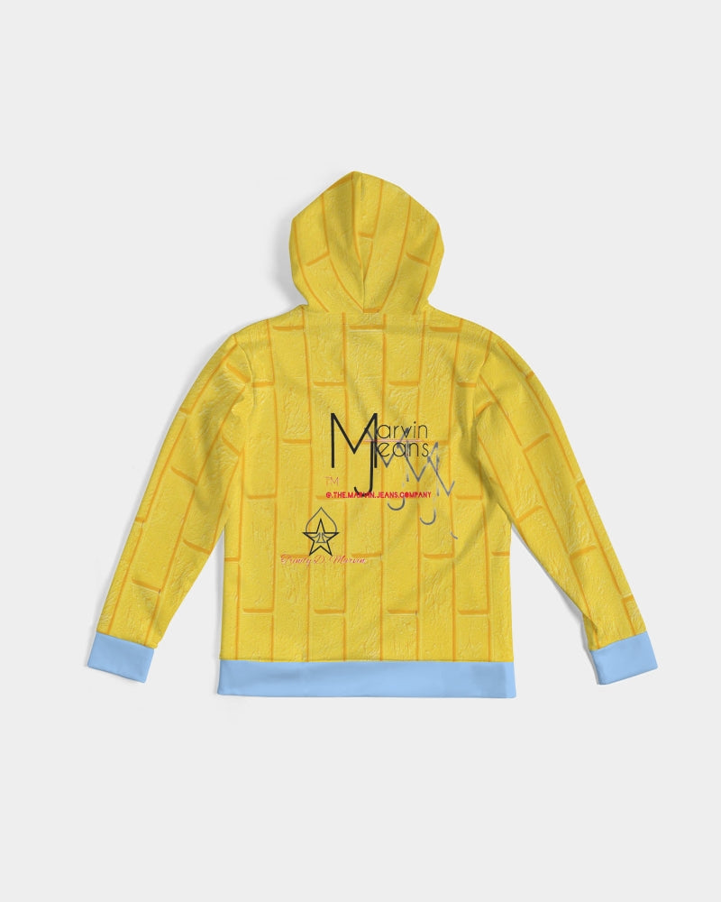 Brick city  yellow baby blue BY MARVIN JEANS Men's Hoodie