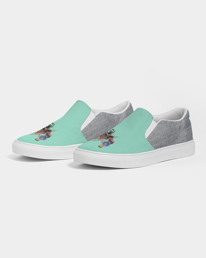 Light mint by Marvin Jeans and Trinity D Marvin Men's Slip-On Canvas Shoe