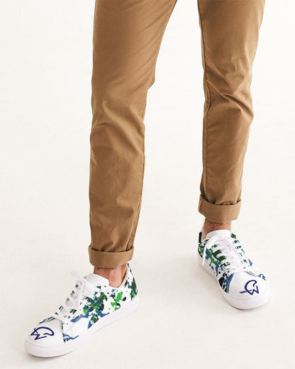 Wild splash by Marvin Jeans and Trinity D Marvin Men's Faux-Leather Sneaker