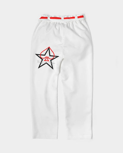 All White Legacy Women's Belted Tapered Pants