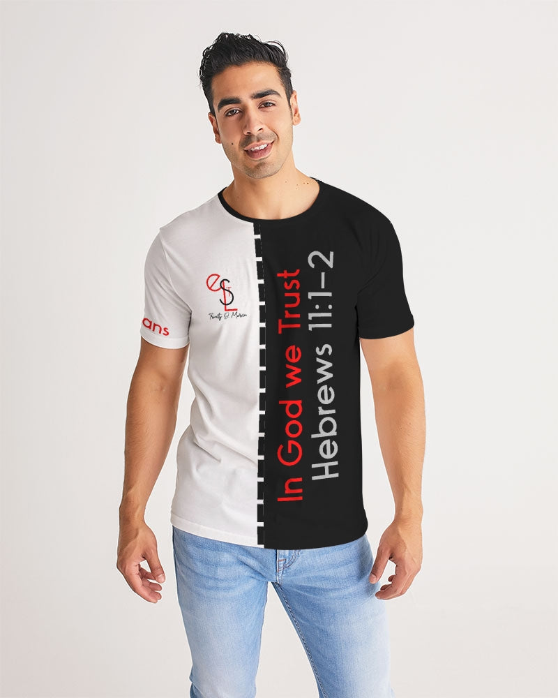 Gospel message in God we trust by Trinity D Marvin Men's Tee