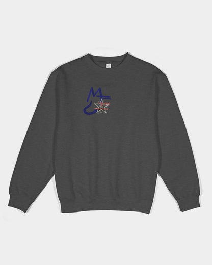 Logo's by Marvin Jeans and Trinity D Marvin Unisex Premium Crewneck Sweatshirt | Lane Seven