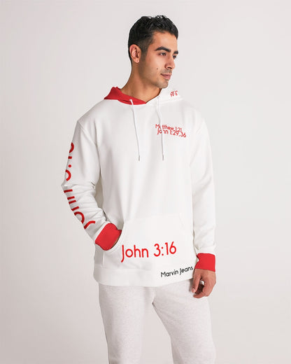 John 3:16) Gospel message Men's Hoodie