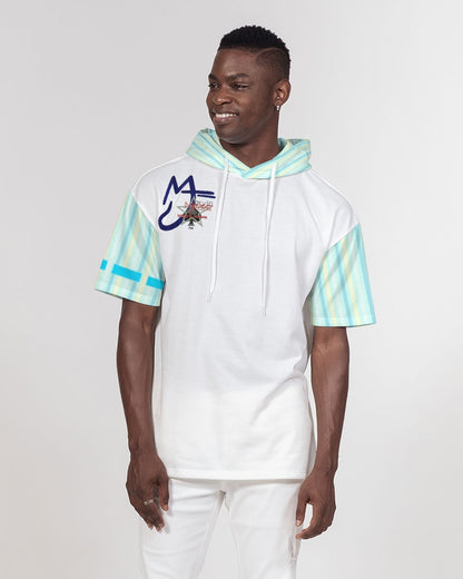 Pin stripes by Marvin Jeans and Trinity D Marvin Men's Premium Heavyweight Short Sleeve Hoodie