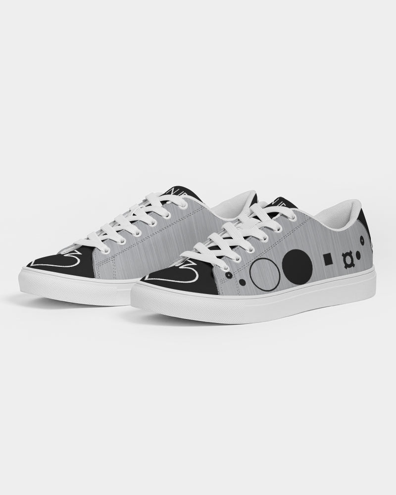 Retro marble  BY MARVIN JEANS Men's Faux-Leather Sneaker