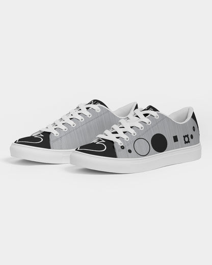 Retro marble  BY MARVIN JEANS Men's Faux-Leather Sneaker
