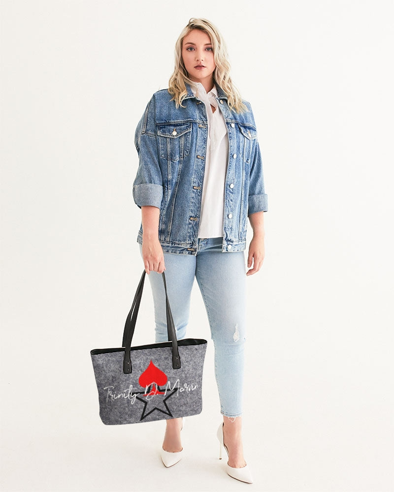 Wool half black, by Marvin Jeans and Trinity D Marvin Stylish Tote