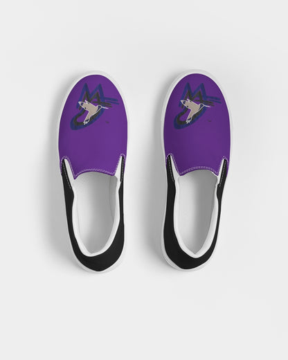 Purple black BY MARVIN JEANS Men's Slip-On Canvas Shoe