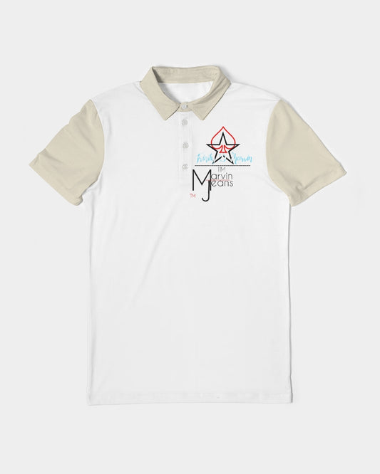 Blake BY MARVIN JEANS Men's Slim Fit Short Sleeve Polo
