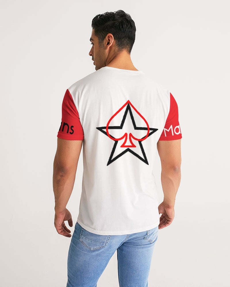 Red and white BY MARVIN JEANS Men's Tee